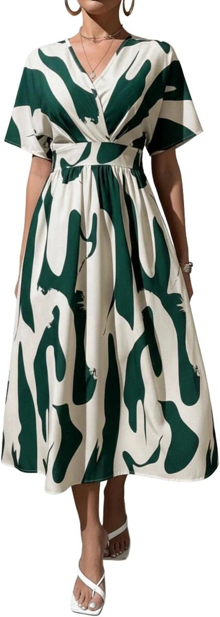 Leriya Women's Printed Maxi Dress - Image 4